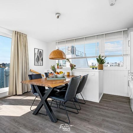 Schwimmendes Haus Aloha Villa Olpenitz Exteriör bild